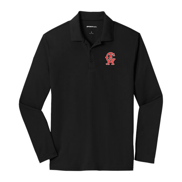 Chamberlin  - PosiCharge ® RacerMesh ® Long Sleeve Polo Thumbnail
