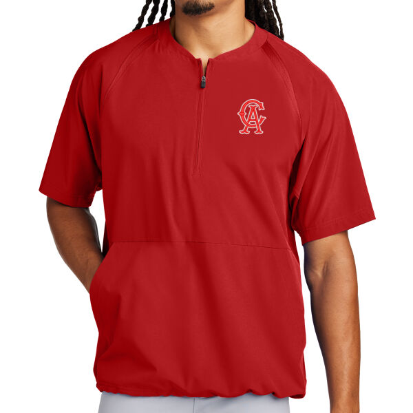 Chamberlin  - Repeat 1/2 Zip Short Sleeve Jacket Thumbnail