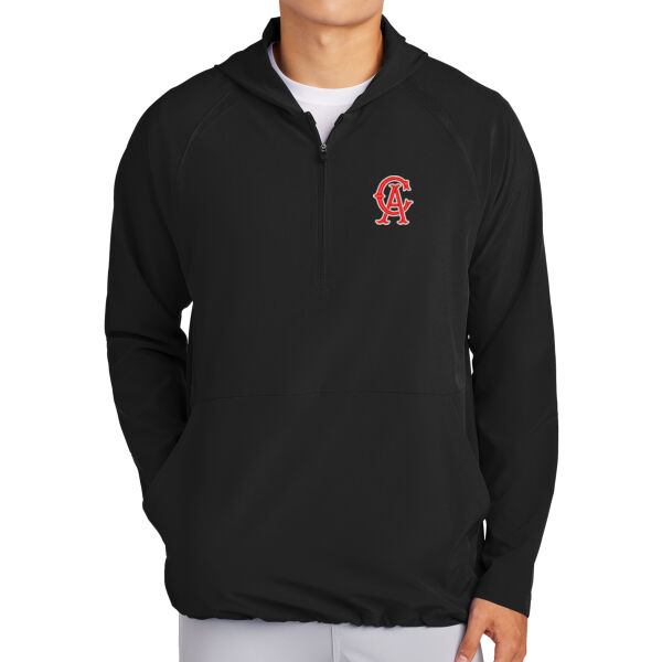 Chamberlin  - Repeat 1/2 Zip Long Sleeve Hooded Jacket Thumbnail